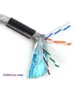 كابل شبكه CAT6 SFTP رسانت RESANET نگزنس - تمام مس - OUT DOOR - تك روكش - 0.50