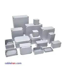 باکس جعبه تقسیم پلاستیکی روکار کم باکس CAM BOX CA-14LW پرو ال سایز 14*14 سفید | مرکز خرید کابل ایران