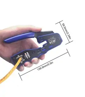 ابزارآلات ابزار شبكه آترين تجارت آچار شبكه ميان گذر open end مدل 6088