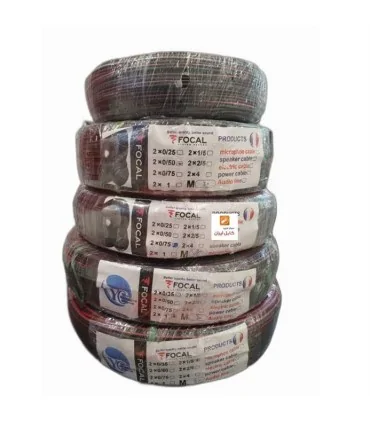 سیم برق باندی / بلندگو / اسپیکر / لوستر فوکال FOCAL روکش pvc دورنگ ‎2*1.5 | مرکز خرید کابل ایران