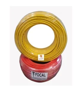 كابل كواكسيال ميكروفون فوكال FOCAL مغز دو رشته مس ، شيلددار و فويلدار