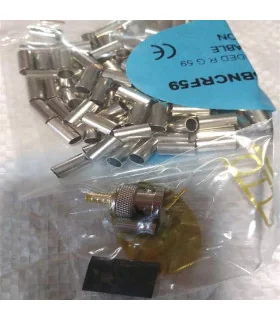 فيش بي ان سي BNC اتو ETTO پرسي مخصوص RG58