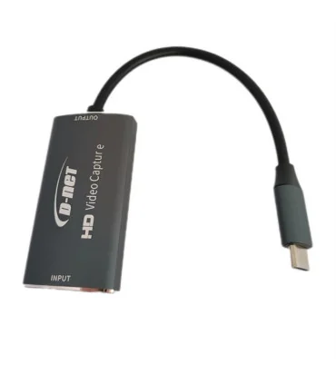 عکس کارت کپچر HDMI دی نت D-NET خروجی تایپ سی | مرکز خرید کابل ایران