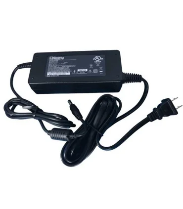 عکس آداپتور 12ولت چیکونی chicony 5A پلاستیکی دو طرف سیم | مرکز خرید کابل ایران