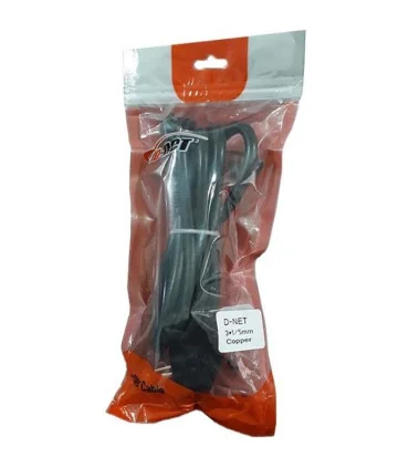 عکس کابل رابط برق پاور دی نت D-NET 1.5 متری ‎3*1.5 مخصوص ماینر | مرکز خرید کابل ایران