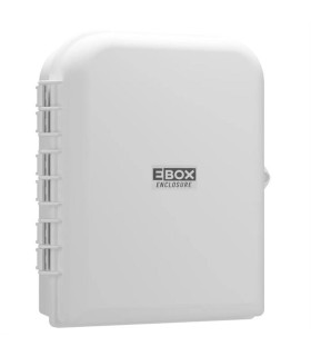 تابلو برق پلاستيكي درب همرنگ مات اي باكس EBOX سايز ‎25*35*15 سفيد