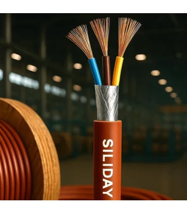 عکس کابل نسوز سیلیکونی شیلددار SILI DAY سیلی دی ‎3*1.5 | مرکز خرید کابل ایران