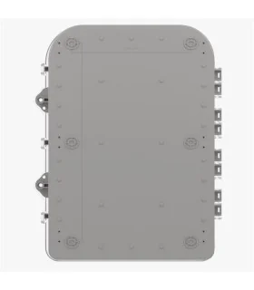 تابلو برق پلي كربنات درب شفاف اي باكس EBOX سايز ‎40*50*21 طوسي