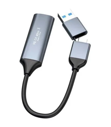 عکس کارت کپچر HDMI 4K خروجی تایپ سی به همراه OTG | مرکز خرید کابل ایران