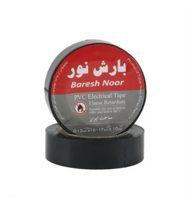 عکس چسب برق بارش نور مشکی  ,  بسته 10 عدد | مرکز خرید کابل ایران