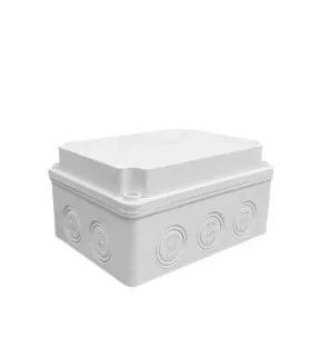 عکس باکس پلاستیکی روکار سهند ‎ 10*15  - سفید | مرکز خرید کابل ایران