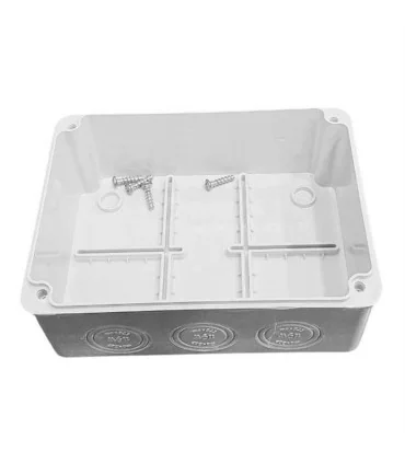 عکس باکس پلاستیکی روکار دانوب ‎20*15*8 سفید ABS | مرکز خرید کابل ایران