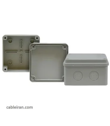 عکس باکس پلاستیکی روکار دانوب ‎10*10*6 سفید ABS | مرکز خرید کابل ایران