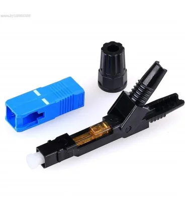 عکس فست کانکتور فیبر نوری مدل SC/UPC  ,  بسته 10 عدد | مرکز خرید کابل ایران