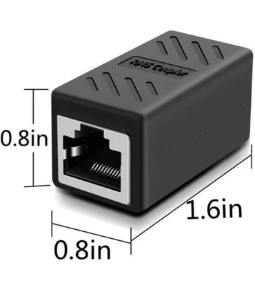 تجهیزات شبکه کوپلر (برل) شبکه IN DOOR فلزی CAT6 SFTP