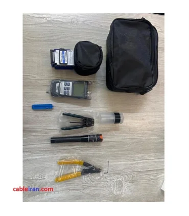 کیف ابزار فیبر نوری 17 پارچه