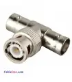 كانكتور كواكسيال BNC NN سه راهي دوسرماده يك سرنر