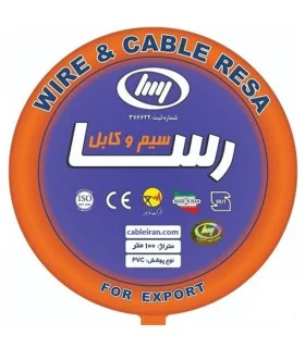 سيم برق نايلوني رسا ‎2*0.75  - افشان - مس