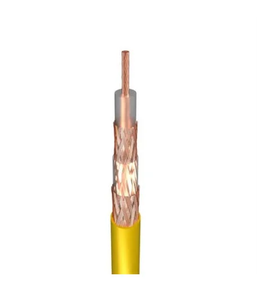 عکس کابل کواکسیال RG58 کرمان و کاویان KCI تمام مس دو شیلد TRIAX | مرکز خرید کابل ایران