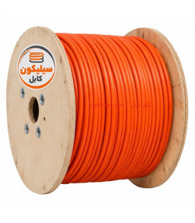كابل نسوز سيليكوني شيلددار سيليكون كابل ‎2*1.5
