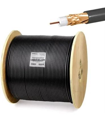 کابل کواکسیال RG6 زیمنس SIEMENS مغز 1 مس شیلد 144 رشته CCA دو فویل