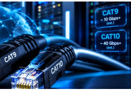 کابل شبکه Cat9 و Cat10 چه زمانی عرضه می‌شوند؟ بررسی آینده کابل‌های اترنت